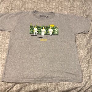 Youth Baseballism Gray Graphic Field of Dreams T-Shirt - Size Large